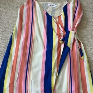 Line + Dot summer rainbow dress